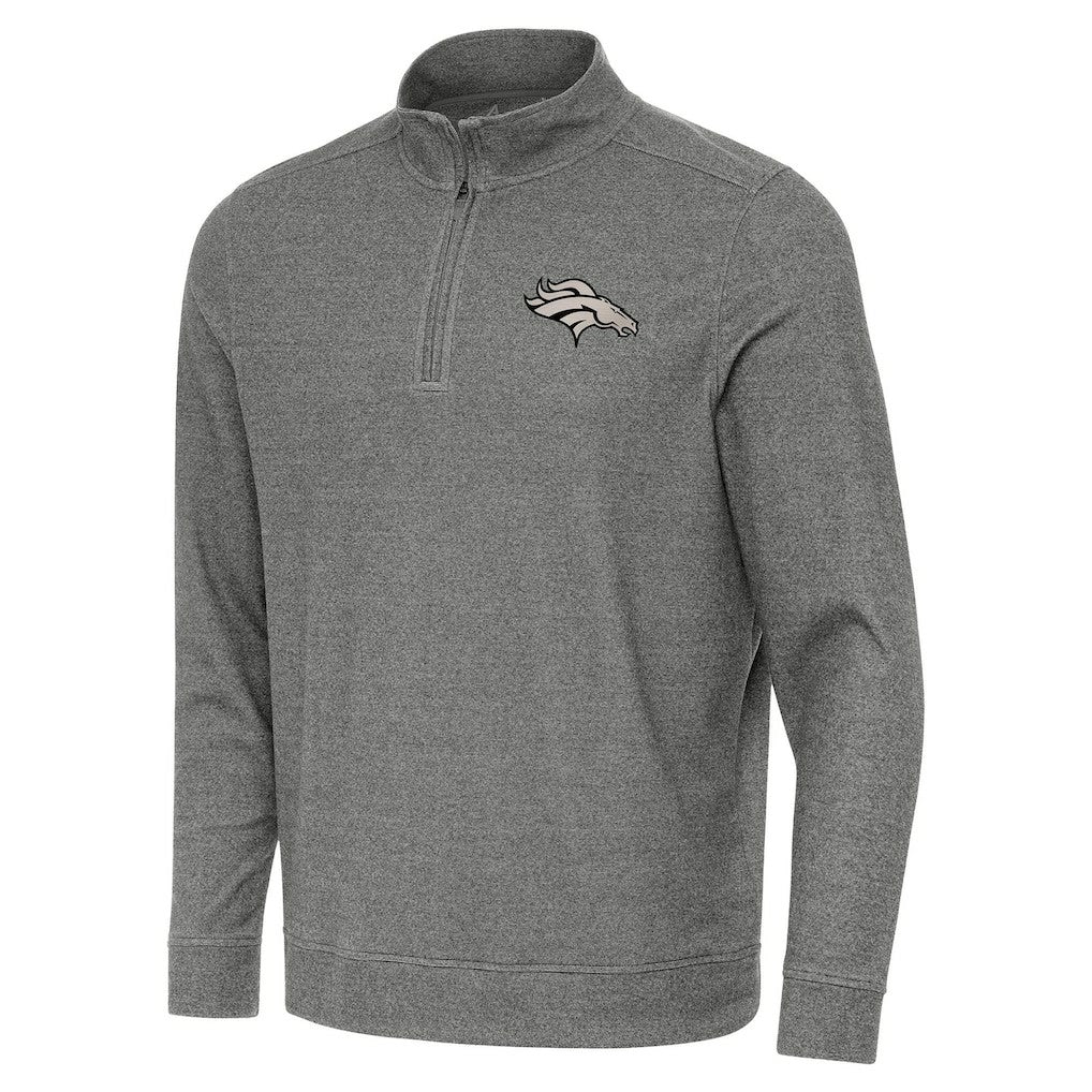 Antigua Subtle Quarter-Zip Top - Denver Broncos Tops