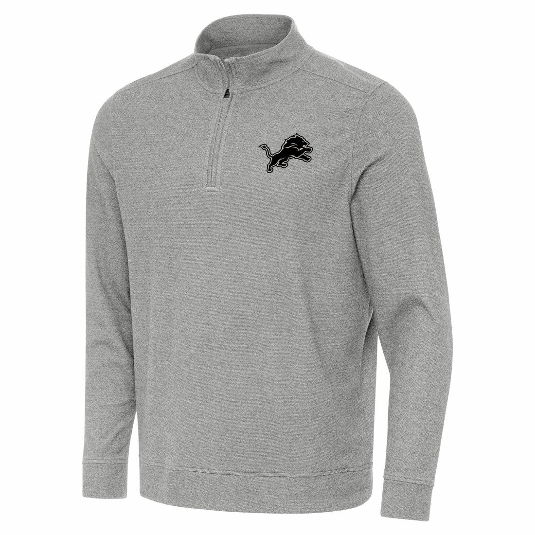 Antigua Subtle Quarter-Zip Top - Detroit Lions Tops
