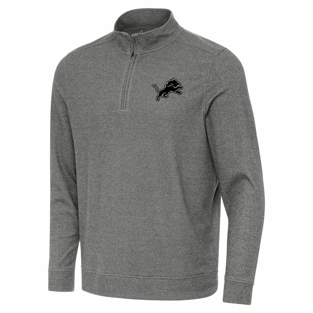 Antigua Subtle Quarter-Zip Top - Detroit Lions Tops