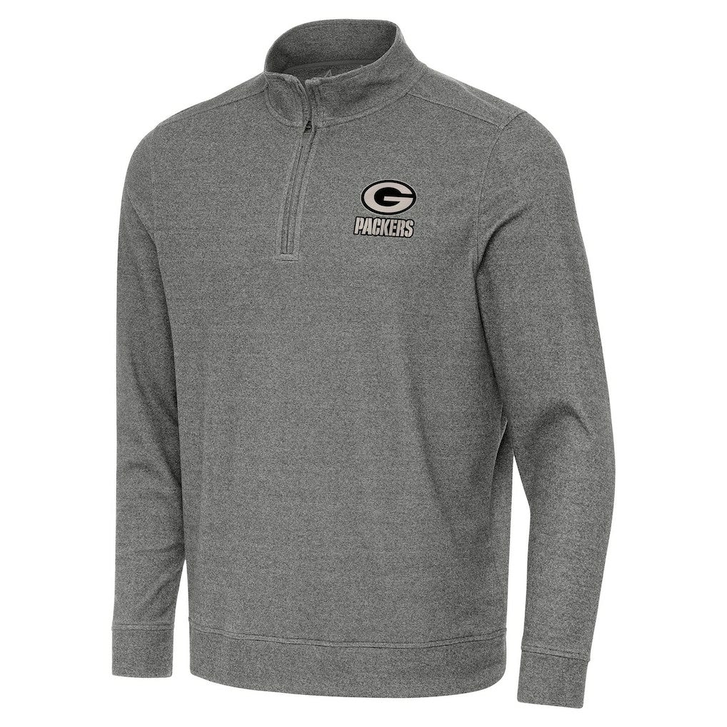 Antigua Subtle Quarter-Zip Top - Green Bay Packers Tops