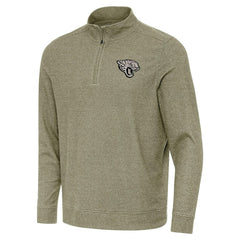 Antigua Subtle Quarter-Zip Top - Jacksonville Jaguars Tops
