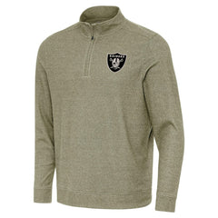 Antigua Subtle Quarter-Zip Top - Las Vegas Raiders Tops