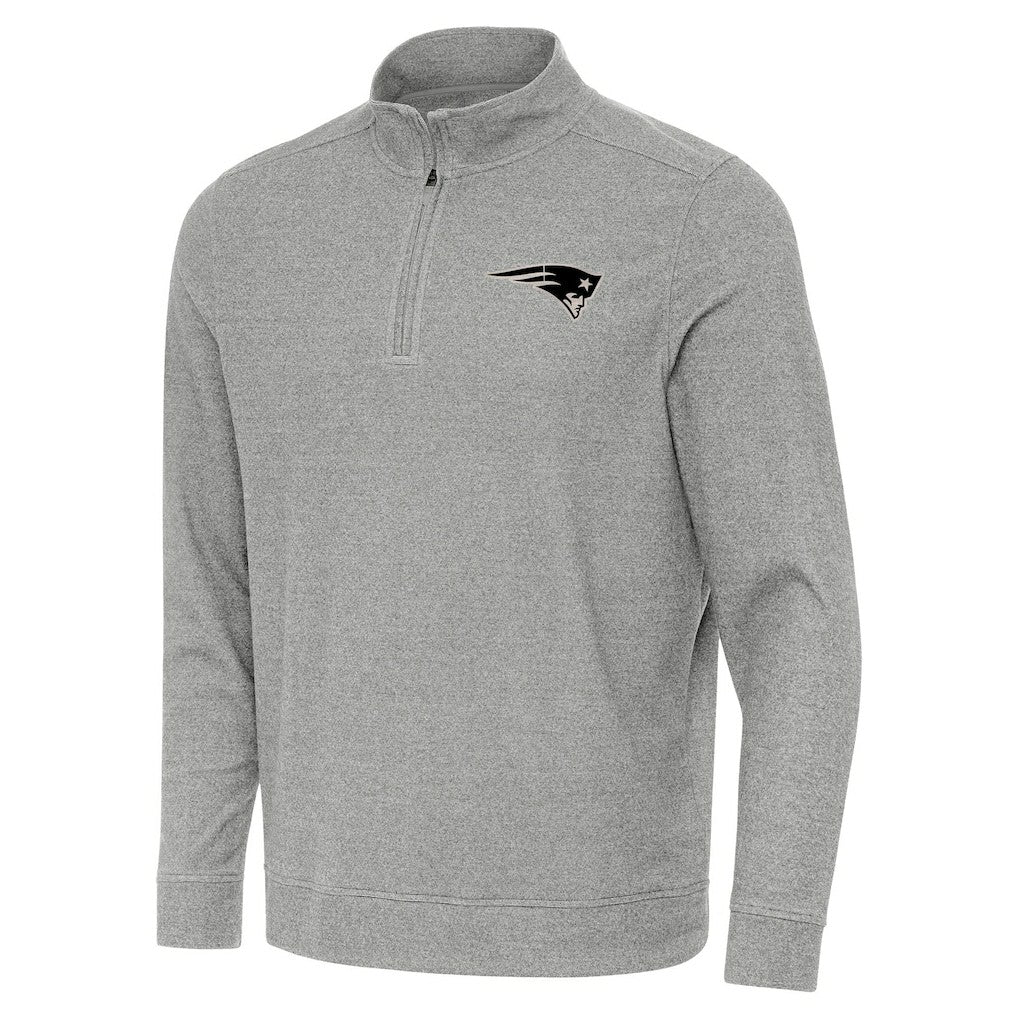 Antigua Subtle Quarter-Zip Top - New England Patriots Tops