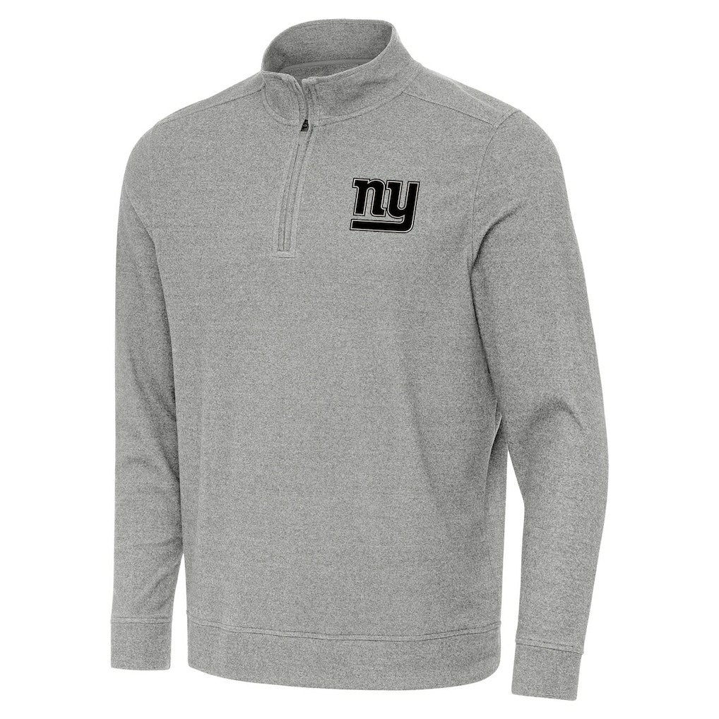 Antigua Subtle Quarter-Zip Top - New York Giants Tops