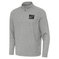 Antigua Subtle Quarter-Zip Top - New York Giants Tops