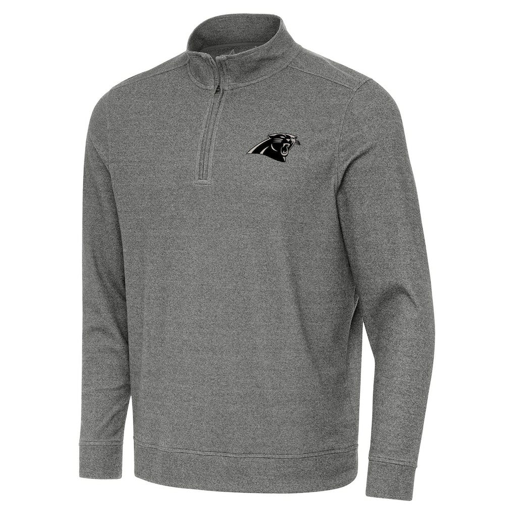 Antigua Subtle Quarter-Zip Top - Carolina Panthers Tops