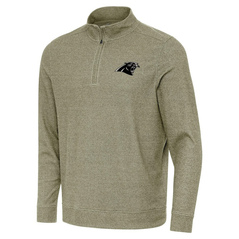 Antigua Subtle Quarter-Zip Top - Carolina Panthers Tops