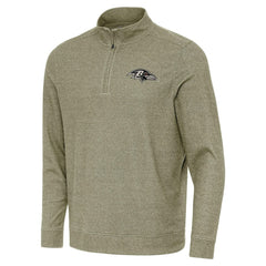 Antigua Subtle Quarter-Zip Top - Baltimore Ravens Tops