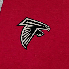 Antigua Brushed Carbon Victory Pullover Hoodie - Atlanta Falcons Hoodies