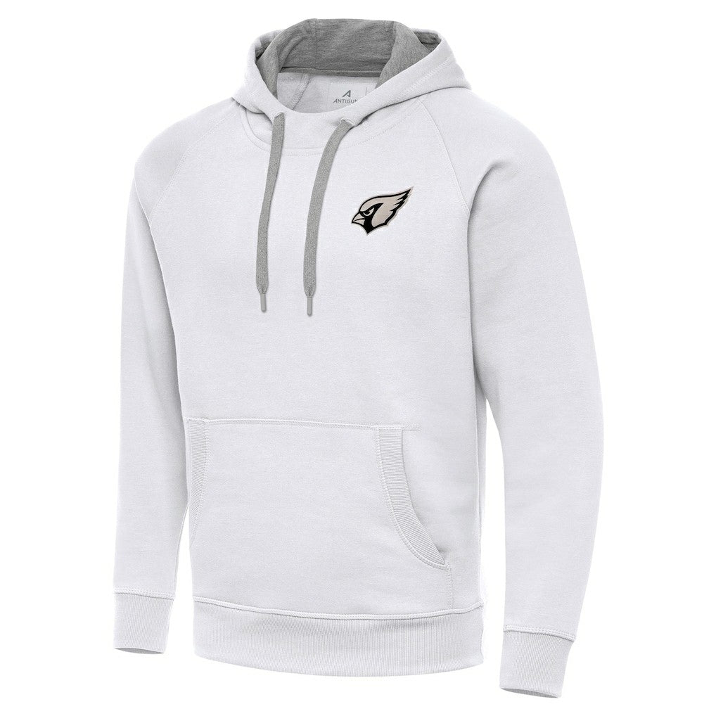 Antigua Brushed Carbon Victory Pullover Hoodie - Arizona Cardinals Hoodies