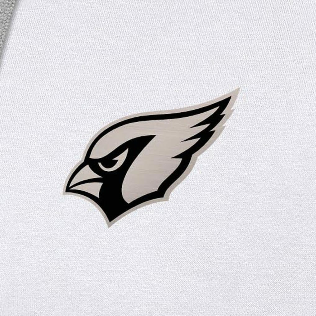Antigua Brushed Carbon Victory Pullover Hoodie - Arizona Cardinals Hoodies