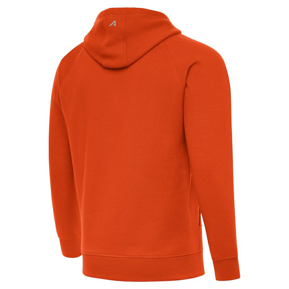 Antigua Brushed Carbon Victory Pullover Hoodie - Cincinnati Bengals Hoodies
