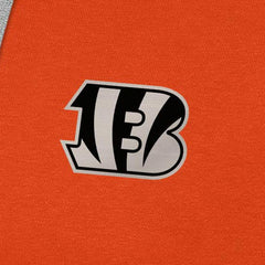 Antigua Brushed Carbon Victory Pullover Hoodie - Cincinnati Bengals Hoodies