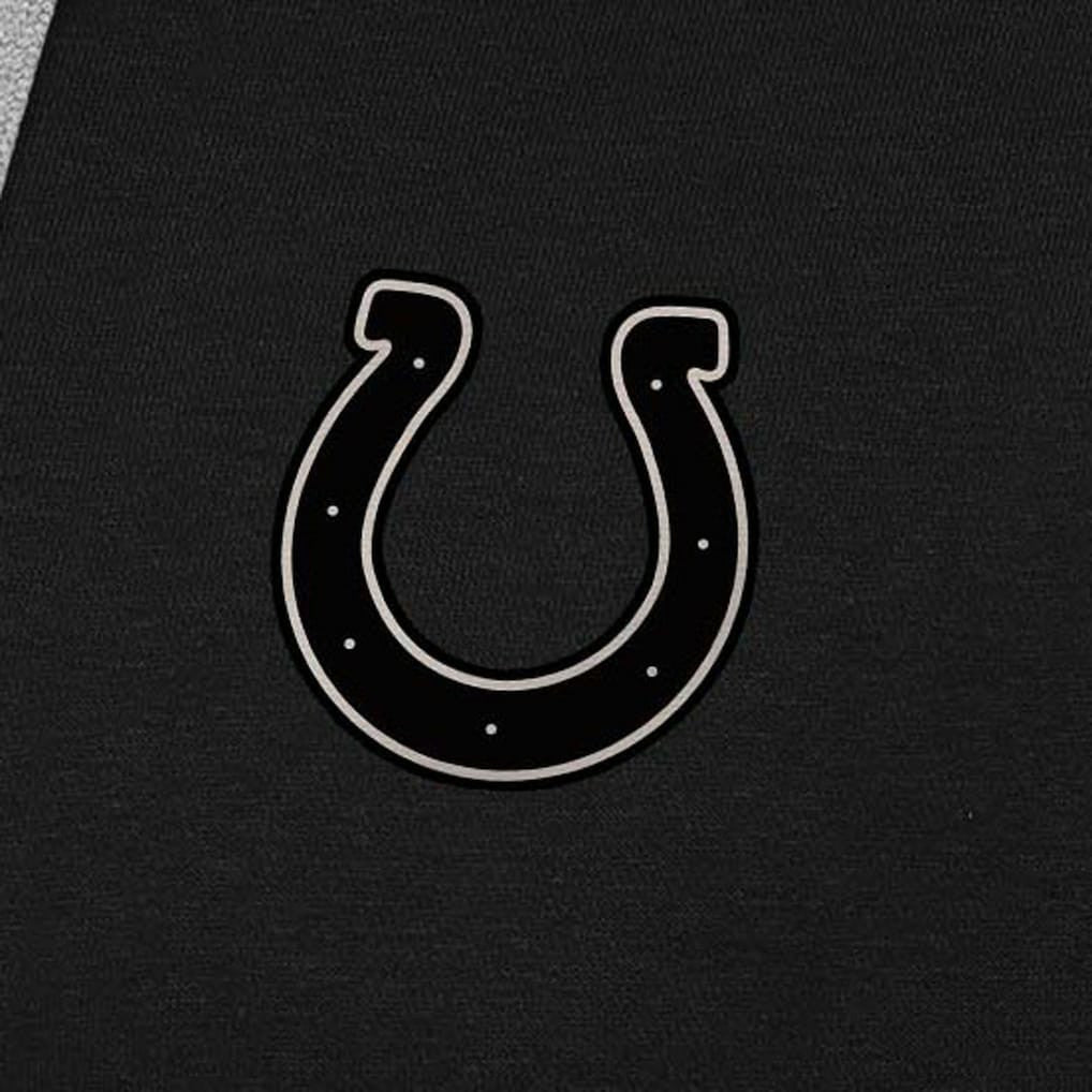 Antigua Brushed Carbon Victory Pullover Hoodie - Indianapolis Colts Hoodies