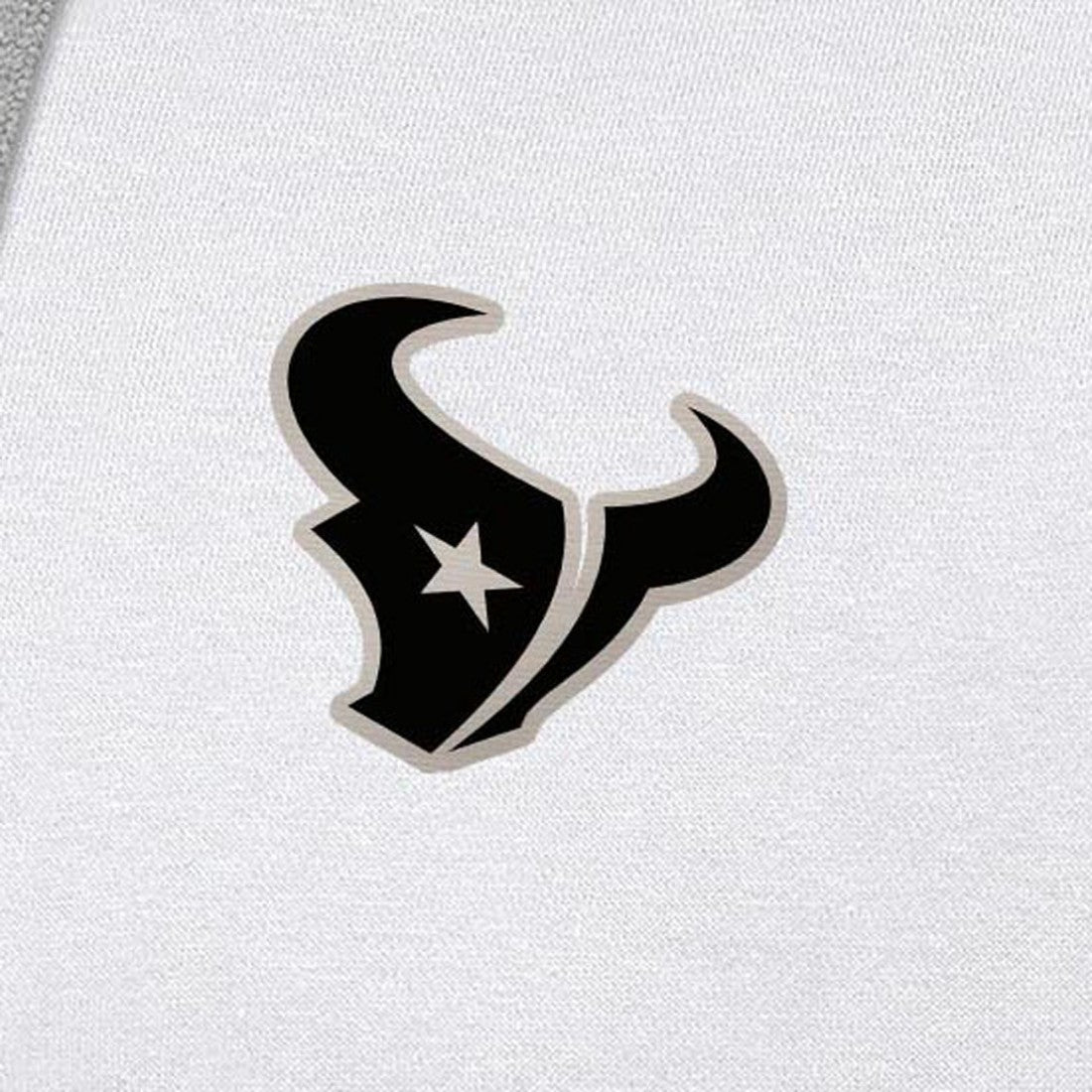 Antigua Brushed Carbon Victory Pullover Hoodie - Houston Texans Hoodies