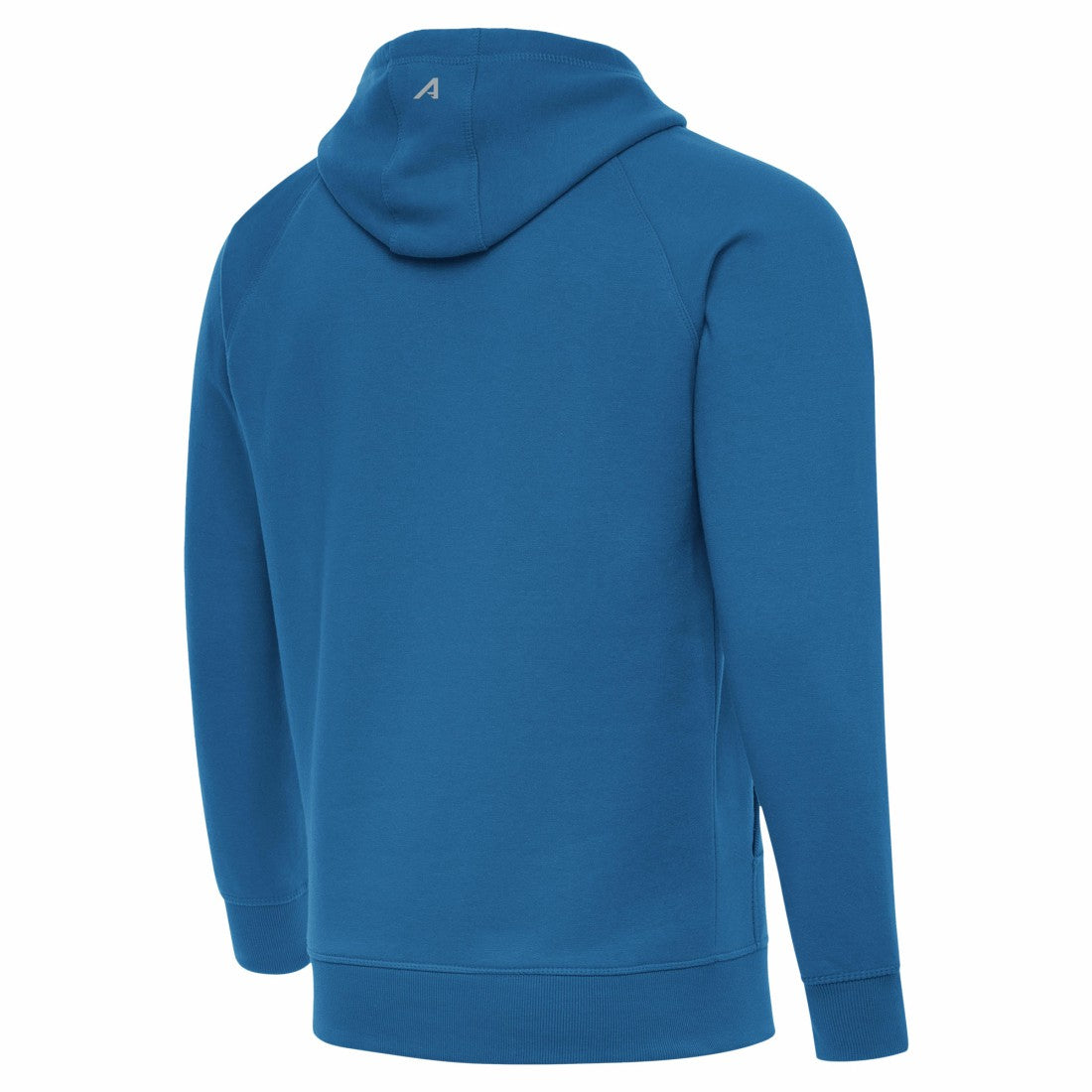 Antigua Brushed Carbon Victory Pullover Hoodie - Detroit Lions Hoodies