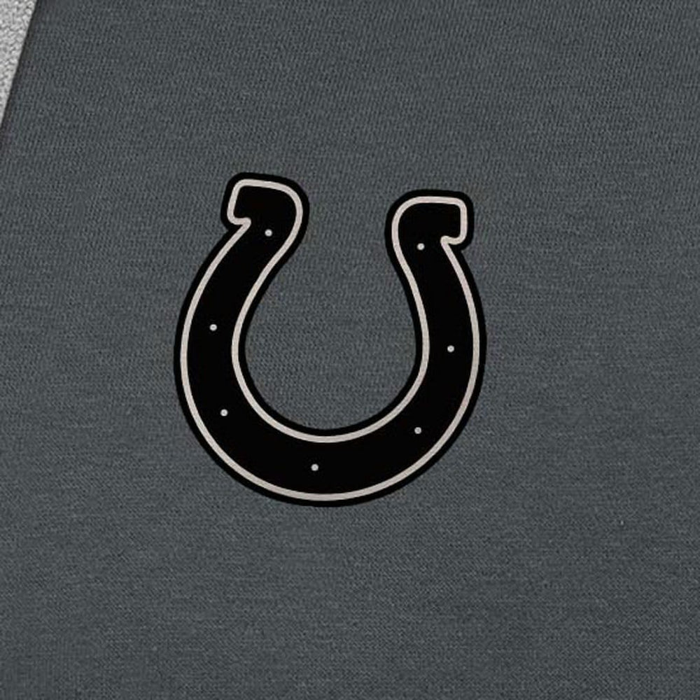 Antigua Brushed Carbon Victory Pullover Hoodie - Indianapolis Colts Hoodies