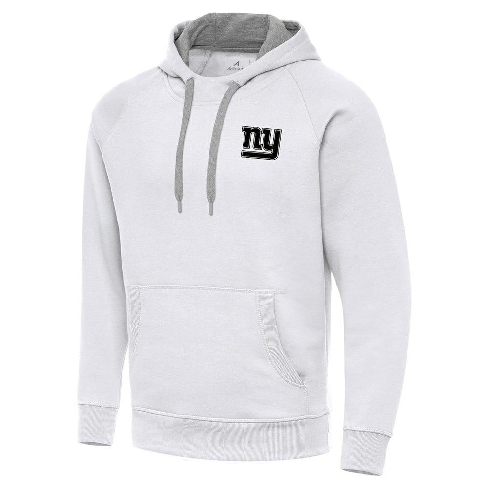 Antigua Brushed Carbon Victory Pullover Hoodie - New York Giants Hoodies