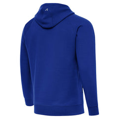 Antigua Brushed Carbon Victory Pullover Hoodie - New York Giants Hoodies