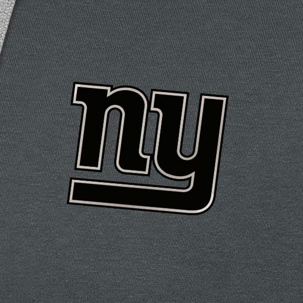 Antigua Brushed Carbon Victory Pullover Hoodie - New York Giants Hoodies