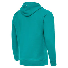 Antigua Brushed Carbon Victory Pullover Hoodie - Miami Dolphins Hoodies
