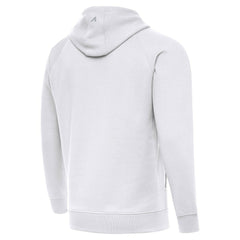 Antigua Brushed Carbon Victory Pullover Hoodie - New Orleans Saints Hoodies