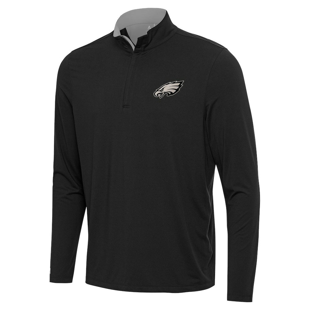 Antigua Content Quarter-Zip Top - Philadelphia Eagles Tops