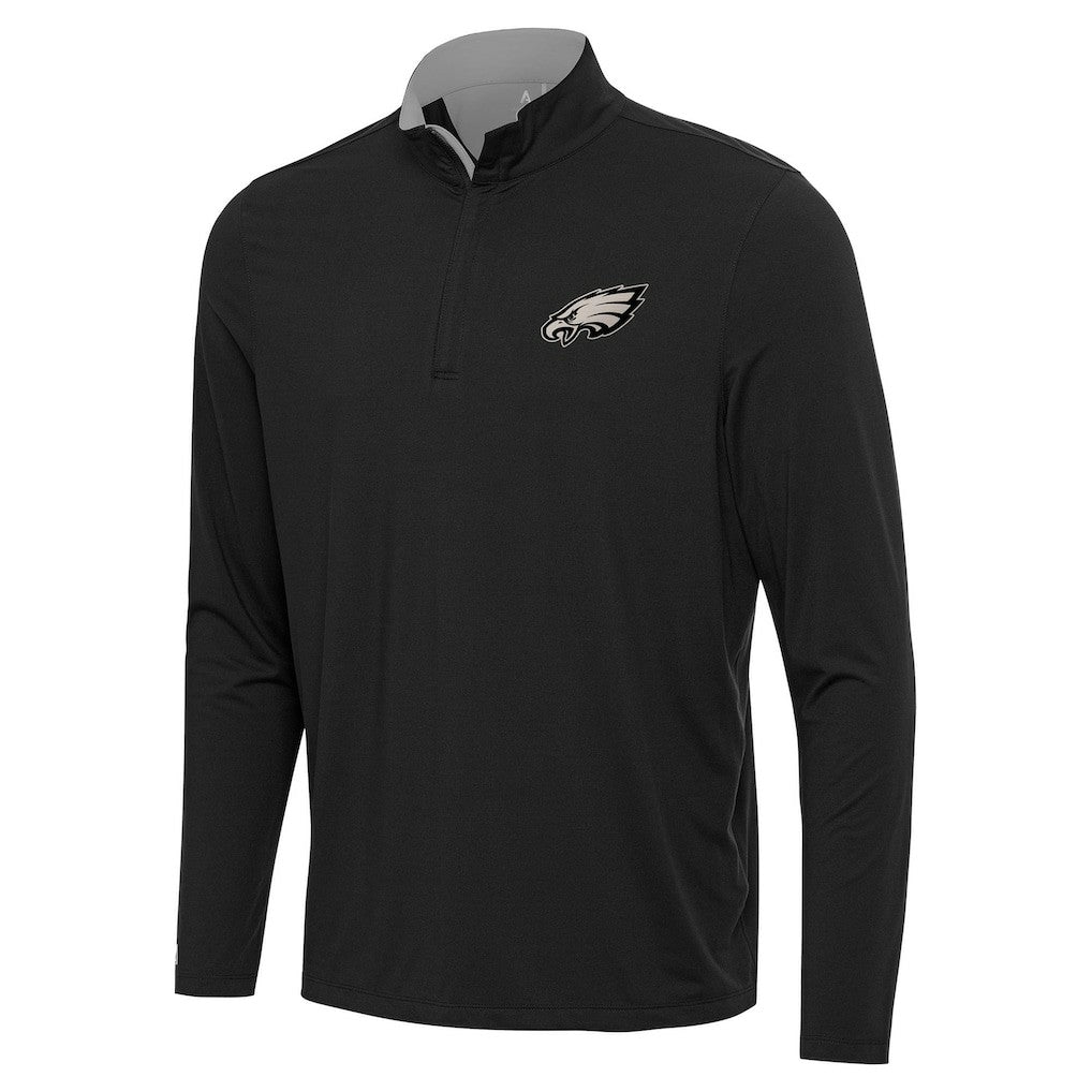 Antigua Content Quarter-Zip Top - Philadelphia Eagles Tops
