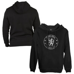 Chelsea 1863FC Monochrome Badge Fleece Pullover Hoodie