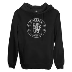 Chelsea 1863FC Monochrome Badge Fleece Pullover Hoodie