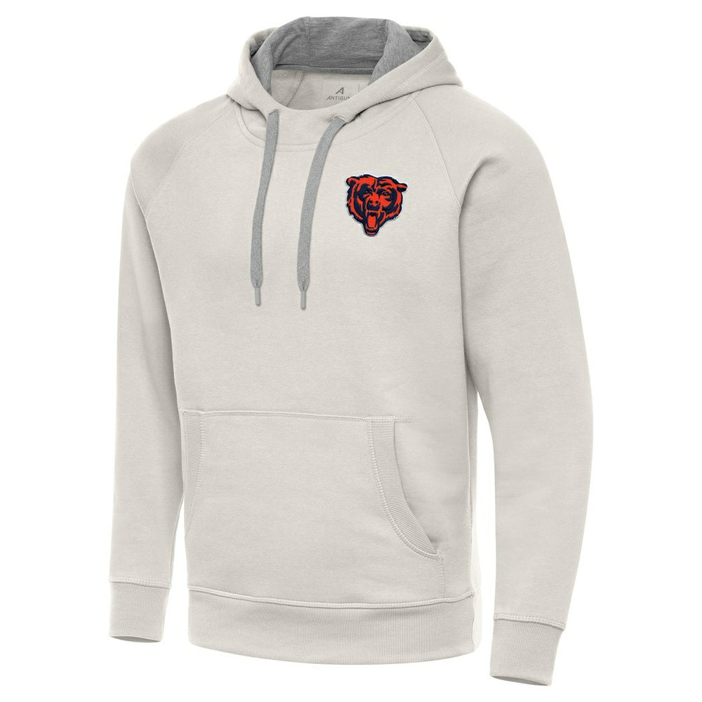 Antigua Victory Raglan Pullover Hoodie - Chicago Bears Hoodies
