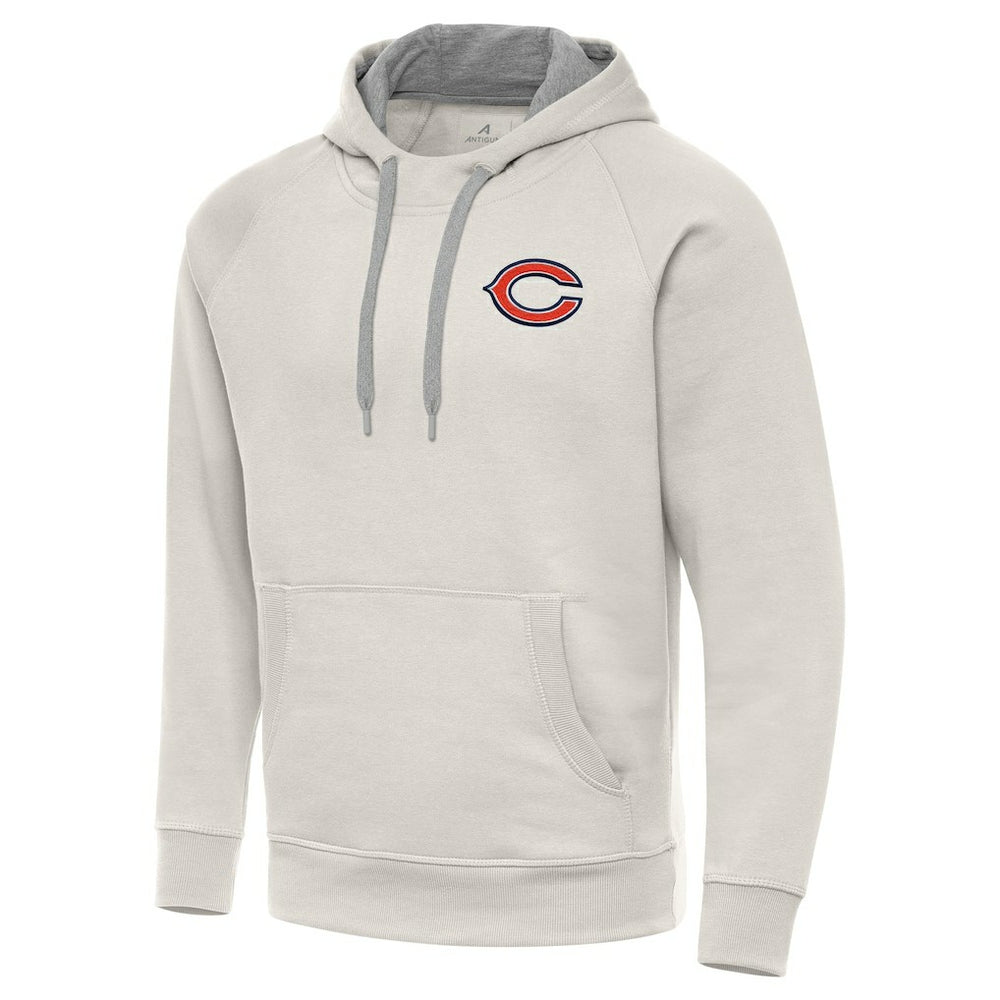 Antigua Victory Raglan Pullover Hoodie - Chicago Bears Hoodies