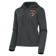 NHL Florida Panthers Antigua Women's Contemporary Quarter-Zip Hoodie