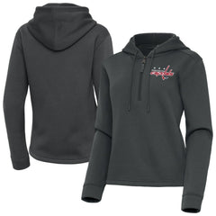 NHL Washington Capitals Antigua Women's Contemporary Quarter-Zip Hoodie