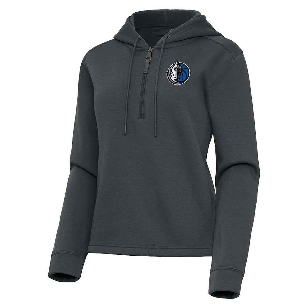 Dallas Mavericks Antigua Women's Contemporary Quarter-Zip Hoodie sale