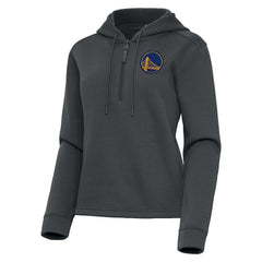 Golden State Warriors Antigua Women's Contemporary Quarter-Zip Hoodie sale