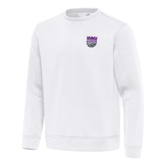 Sacramento Kings Antigua Relevant Pullover Sweatshirt
