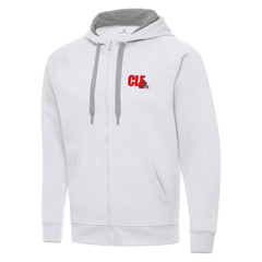 Men's  Antigua Victory Full-Zip Hoodie - Cleveland Browns Hoodies