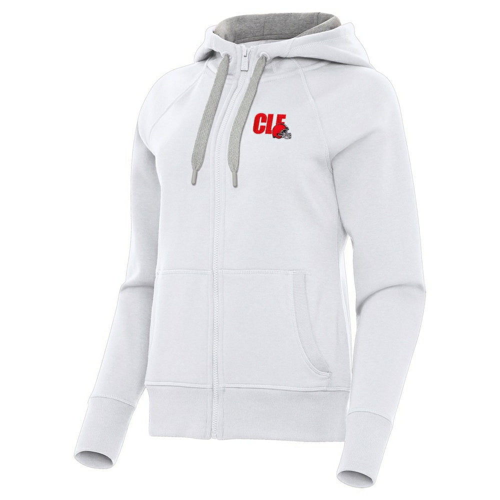 Antigua Women's Victory Full-Zip Hoodie - Cleveland Browns Hoodies