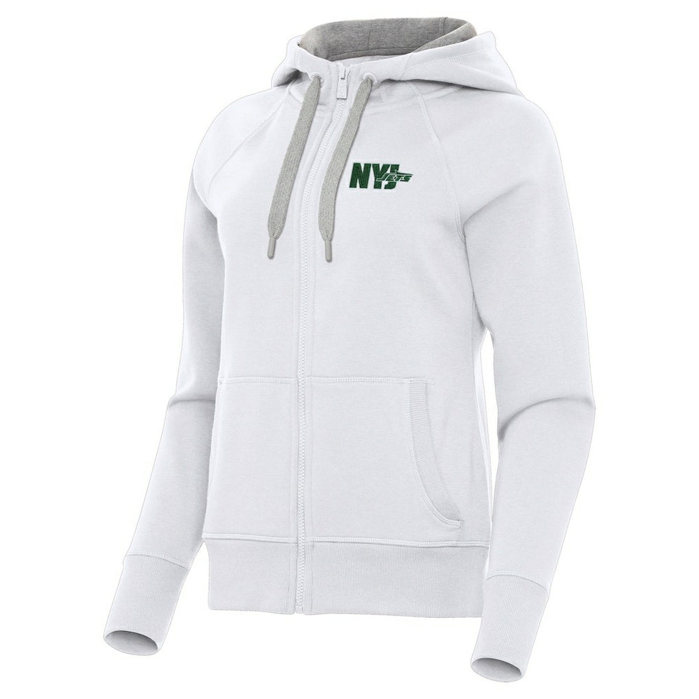 Antigua Women's Victory Full-Zip Hoodie - New York Jets Hoodies
