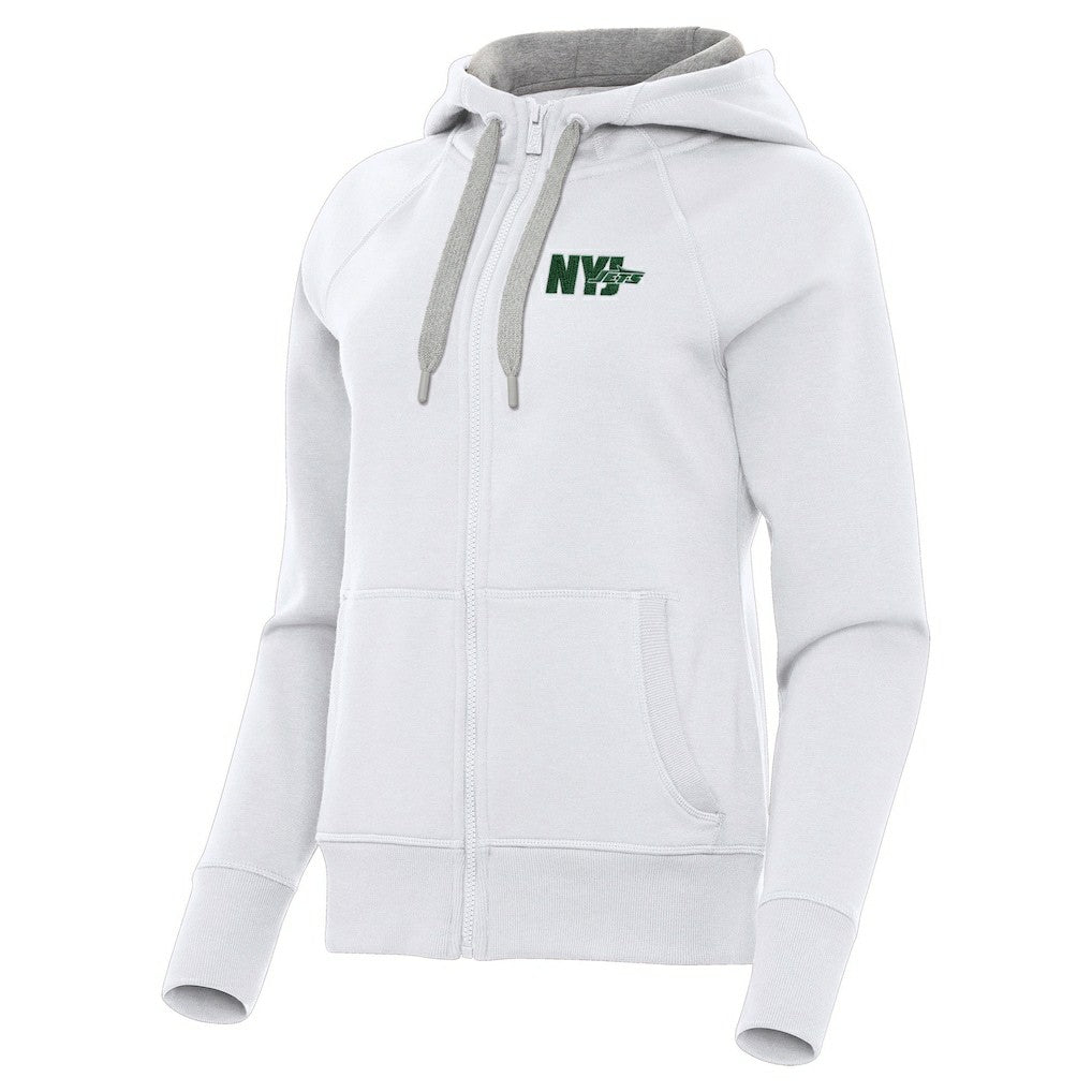 Antigua Women's Victory Full-Zip Hoodie - New York Jets Hoodies