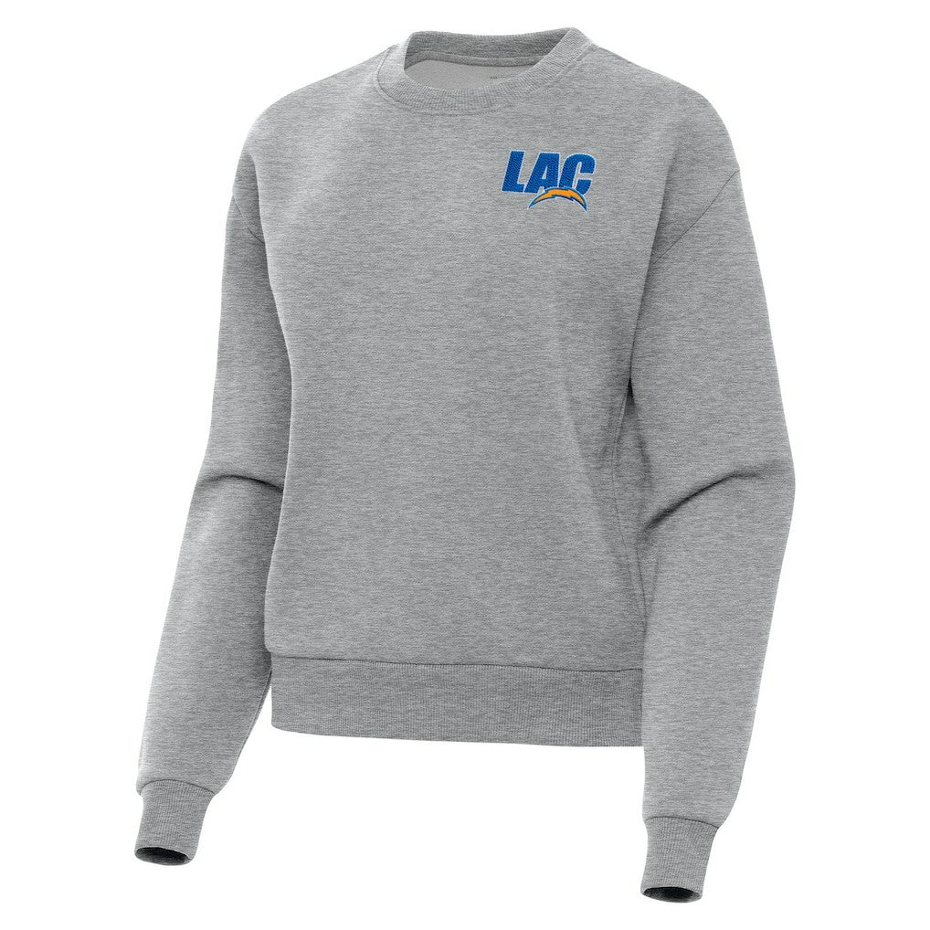 Antigua Women's Victory Pullover Sweatshirt - Los Angeles Chargers Pullover