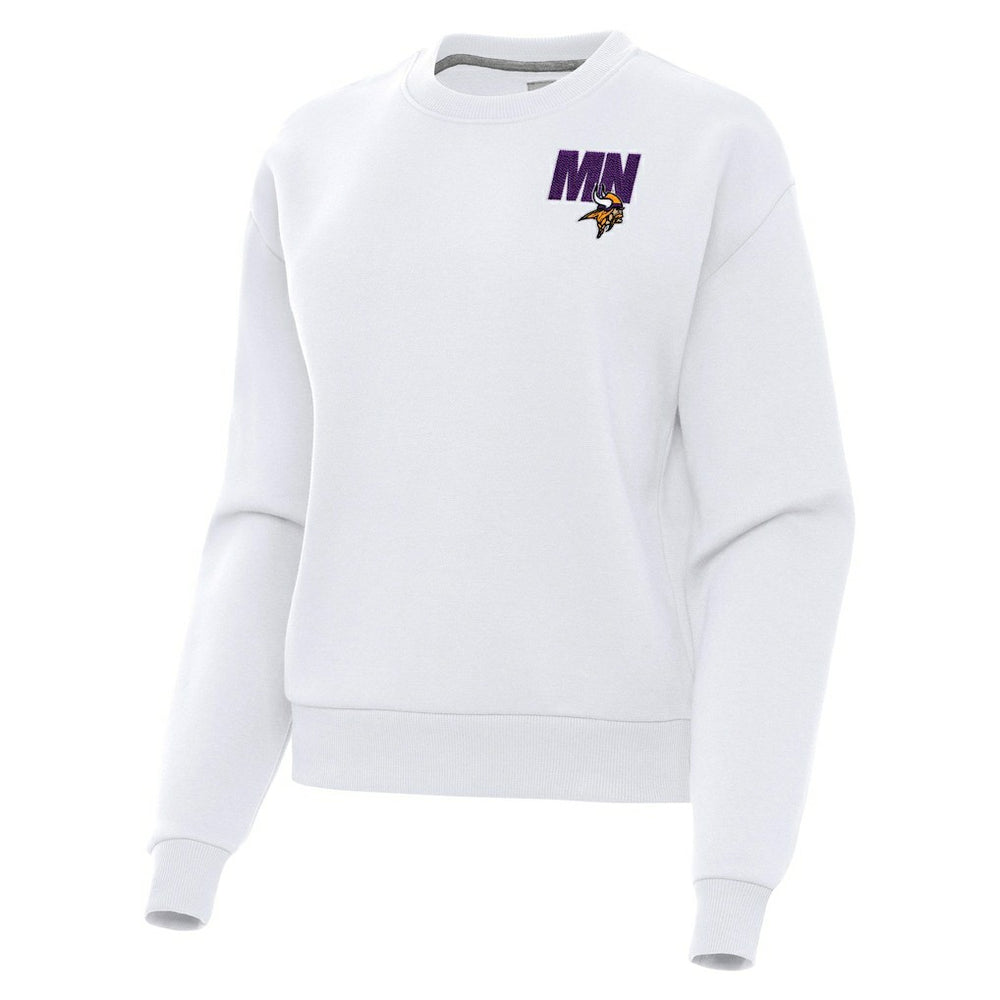 Antigua Women's Victory Pullover Sweatshirt - Minnesota Vikings Pullover