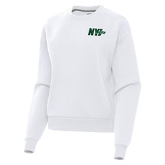 Antigua Women's Victory Pullover Sweatshirt - New York Jets Pullover