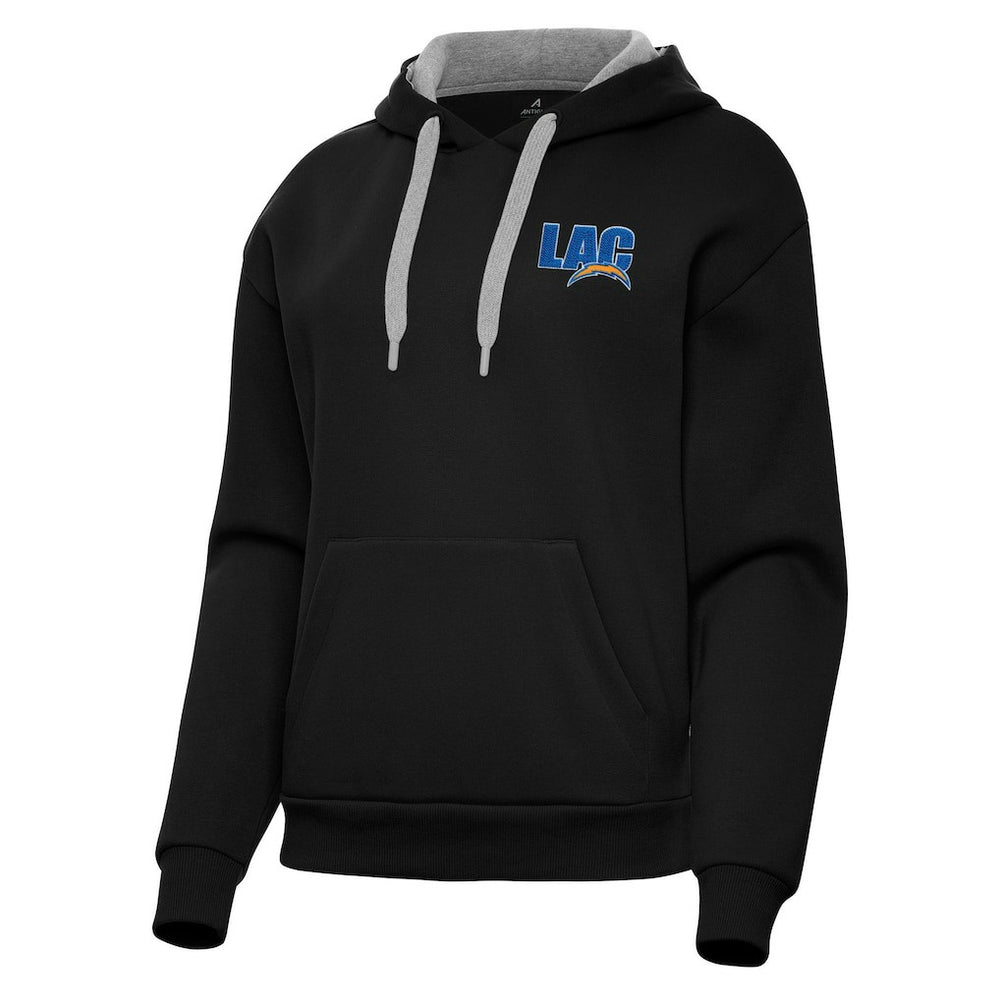 Antigua Women's Victory Pullover Hoodie - Los Angeles Chargers Hoodies