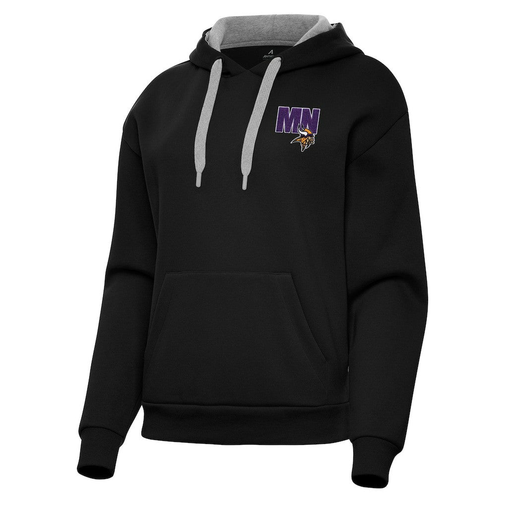 Antigua Women's Victory Pullover Hoodie - Minnesota Vikings Hoodies