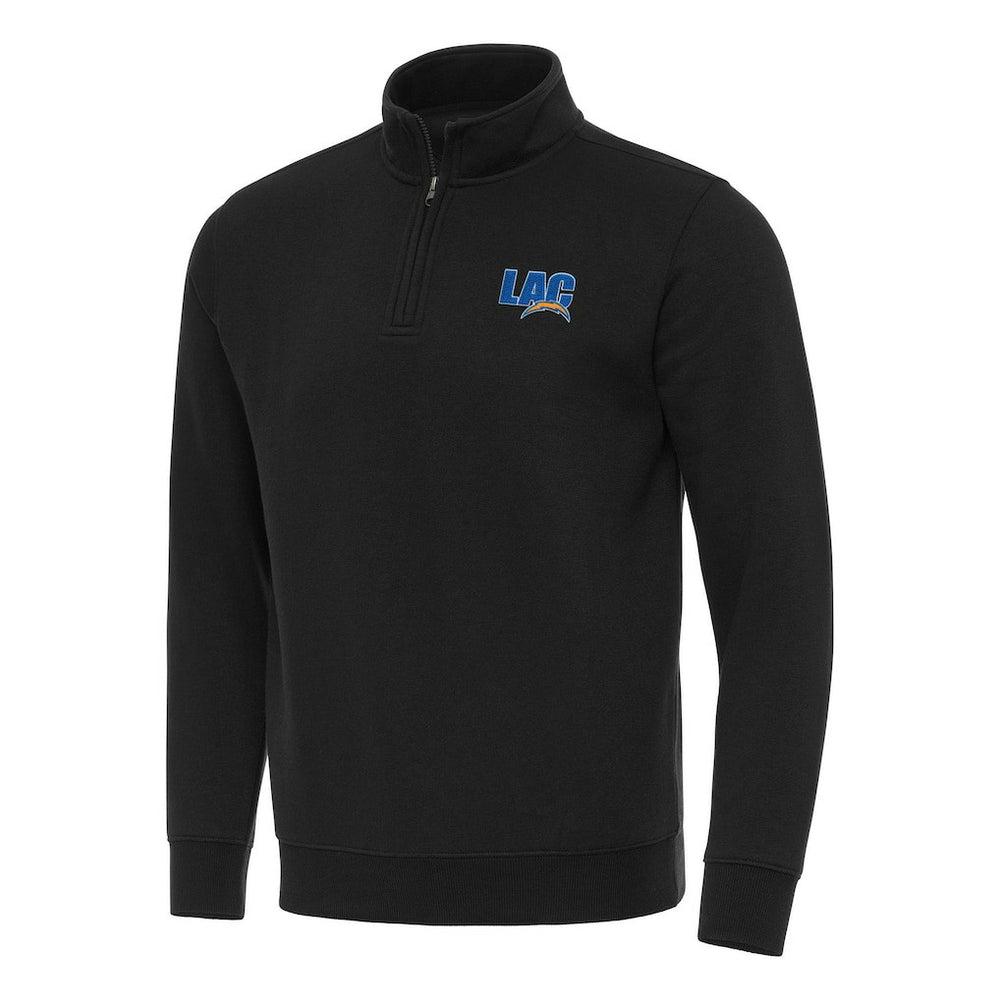 Antigua Men's Victory Quarter-Zip Sweatshirt - Los Angeles Chargers Sweatshirts