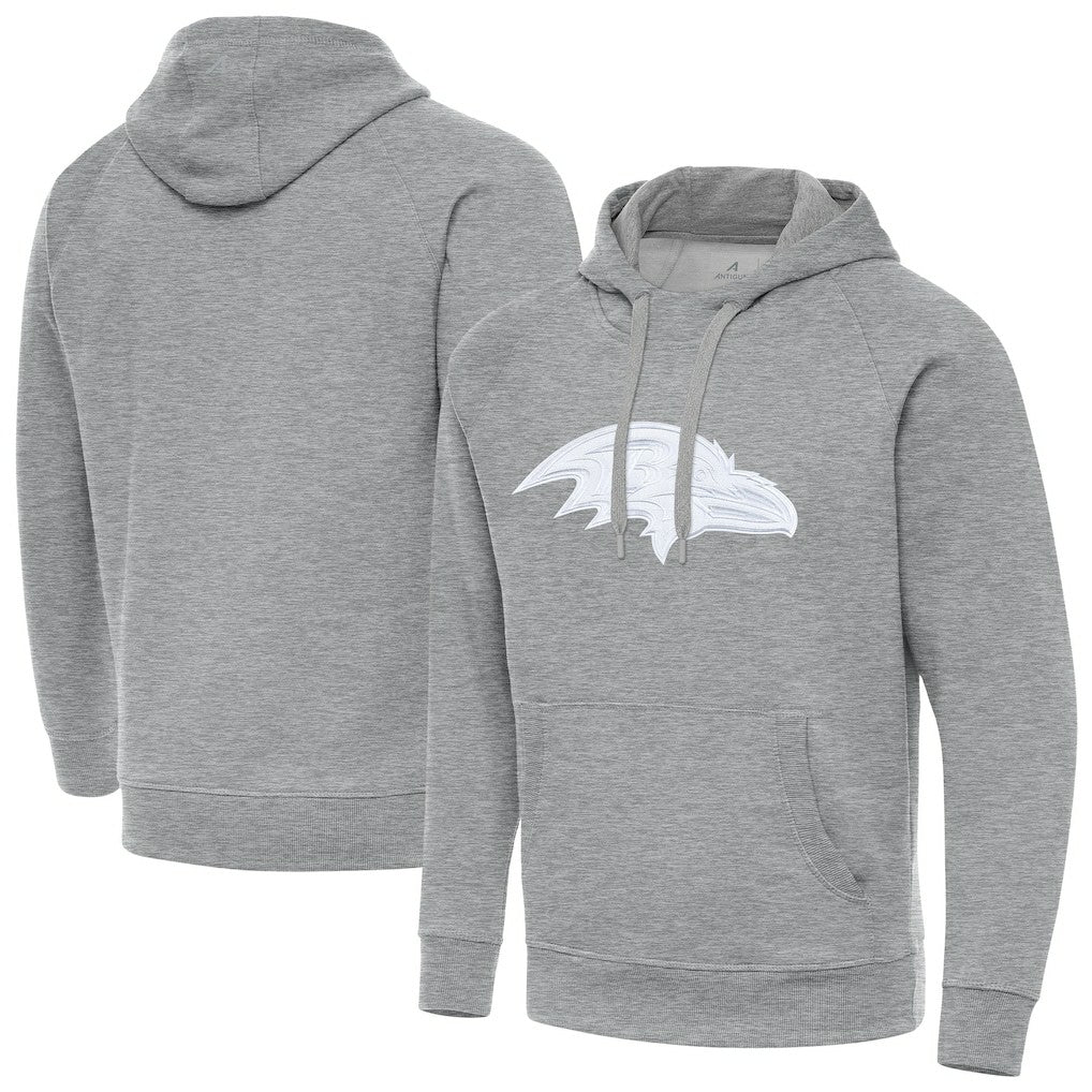 Antigua Victory Pullover Hoodie - Baltimore Ravens Hoodies
