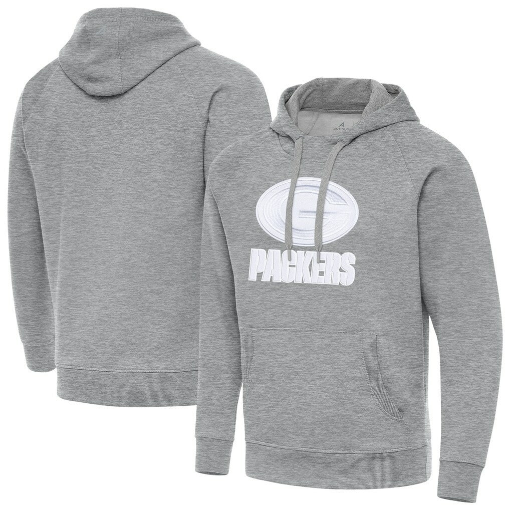 Antigua Victory Pullover Hoodie - Green Bay Packers Hoodies
