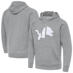 Antigua Victory Pullover Hoodie - Detroit Lions Hoodies